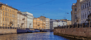 Russie Saint-Pétersbourg canal Moika