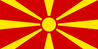 Drapeau Macédoine du Nord